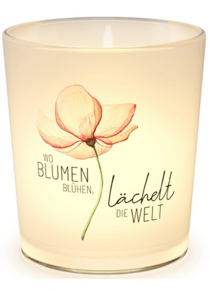 Ein Licht für Dich | Wo Blumen blühen lächelt die Welt